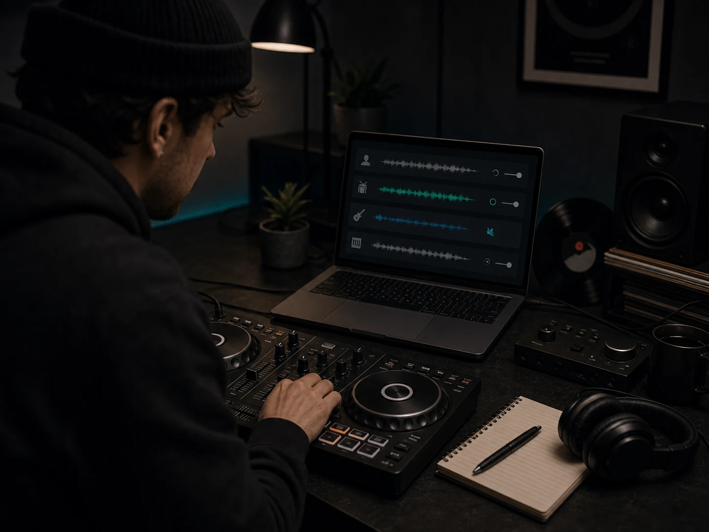 Prepare remix and DJ drafts with separated stems