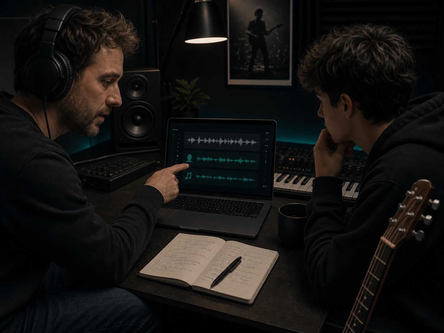 Producers, teachers, and musicians